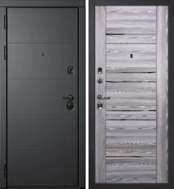 ДМ Э 1 серый муар, Mottura/Kale (ФП 10 серый софт/ PSK 1 nanotex зеркало) 860 Л