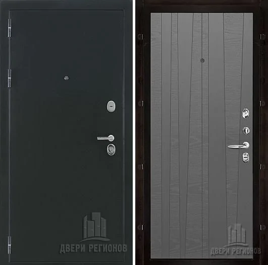 Дверь входная Президент Х7, цвет хамелеон антик, панель trend цвет grigio (ral 7015)