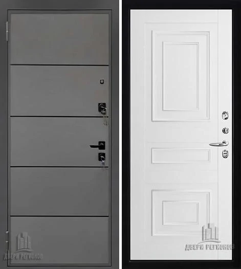 Дверь входная Liberty H4 (Либерти), цвет h4 Силк Титан, панель 62001 цвет