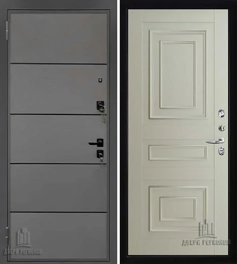 Дверь входная Liberty H4 (Либерти), цвет h4 Силк Титан, панель 62001 цвет