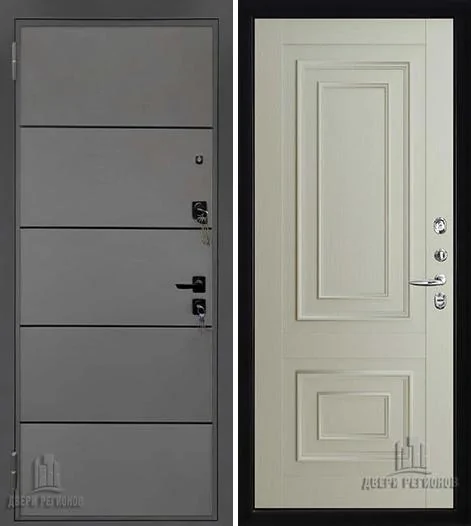 Дверь входная Liberty H4 (Либерти), цвет h4 Силк Титан, панель 62002 цвет