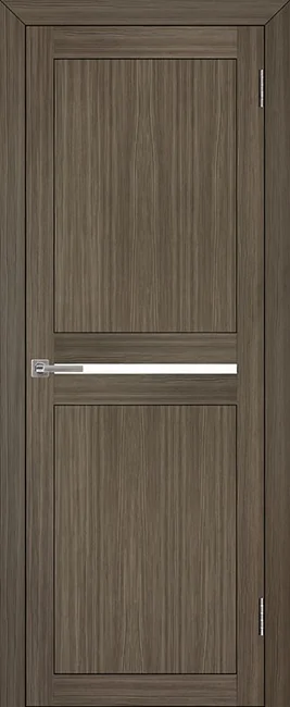 Дверь межкомнатная LIGHT 2109 велюр графит остекленная