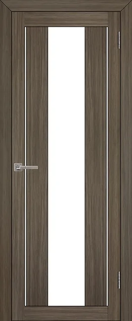 Дверь LIGHT 2191 экошпон стекло, цвет: Велюр графит
