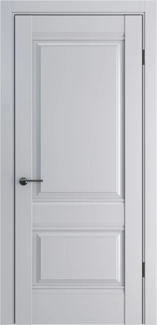 Дверь ДП-51 экошпон глухая, цвет: Silver Gray