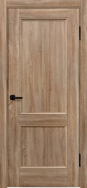 Дверь ДП-323 экошпон глухая, цвет: Sonoma Wood