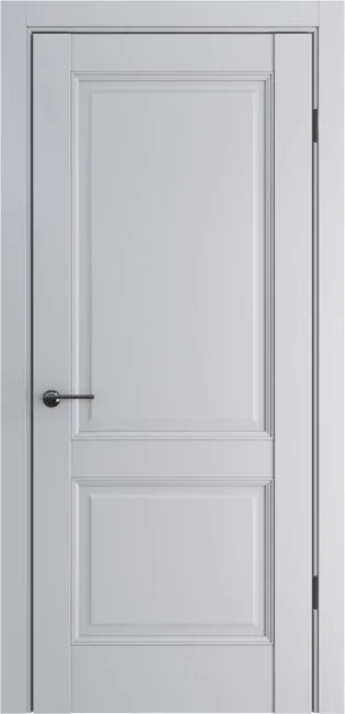 Дверь ДП-78 экошпон глухая, цвет: Silver Gray