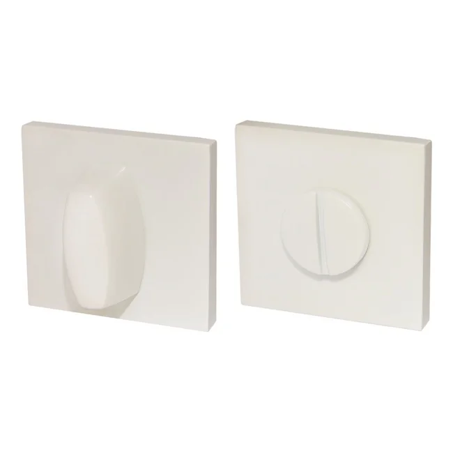 Ручка поворотная WC-BOLT BK6 USS, цвет: WH белый