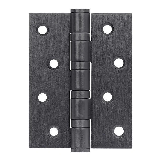 Петля универсальная IN4500UC BL BPVD 102x75x3 INOX304 вороненый никель БЛИСТЕР