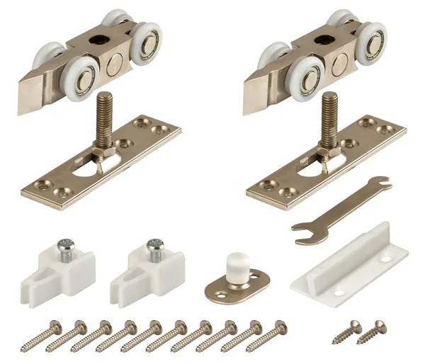 Комплект роликов для раздвижных дверей Comfort 80/4 kit, цвет: CP хром