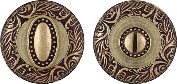 Ручка поворотная BK6RSM58 (BK6 SM) RB 10 французское золото