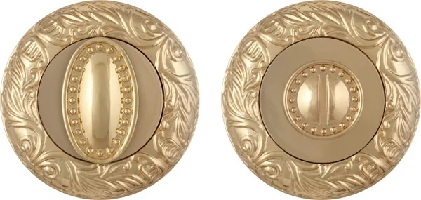 Ручка поворотная BK6RSM58 (BK6 SM) GOLD 24 золото24К