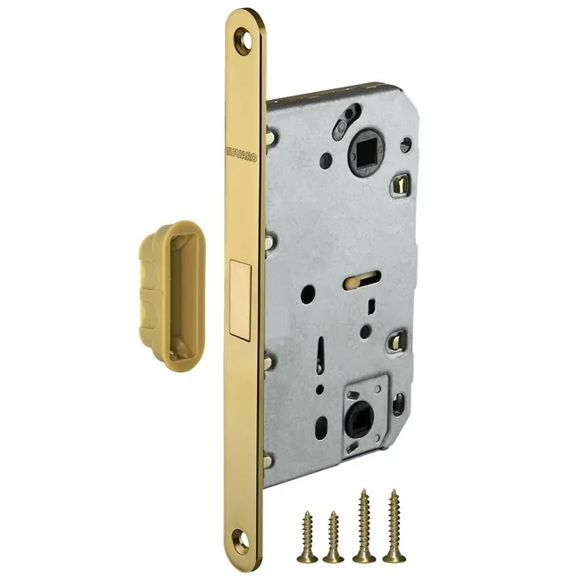 Защелка врезная M96WC-50, цвет: GOLD-24 золото 24К