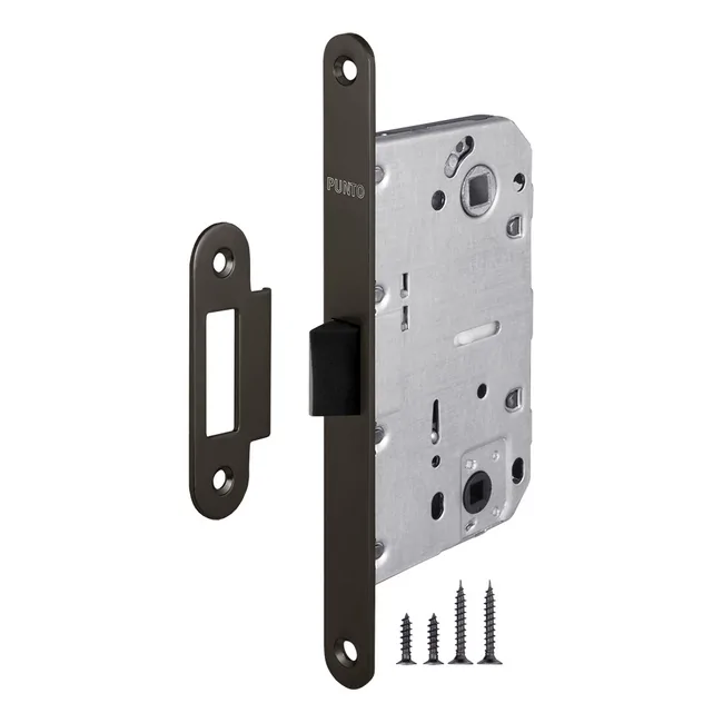 Защелка врезная PL96WC 50/BL GR (графит)