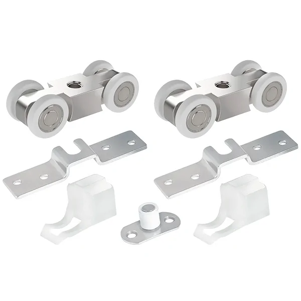 Комплект роликов для раздвижных дверей SLD.SoftLine.SET.rollers/45-4, цвет: CP хром