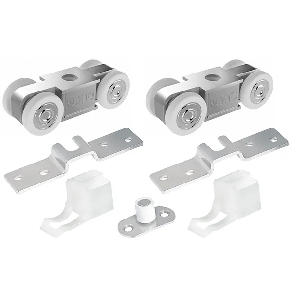 Комплект роликов для раздвижных дверей SLD.SoftLine.SET.rollers/55-4, цвет: CP хром