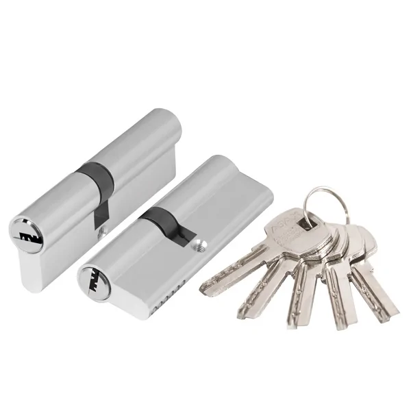 Цилиндровый механизм AX2000Key80 (35+10+35), цвет: CP хром