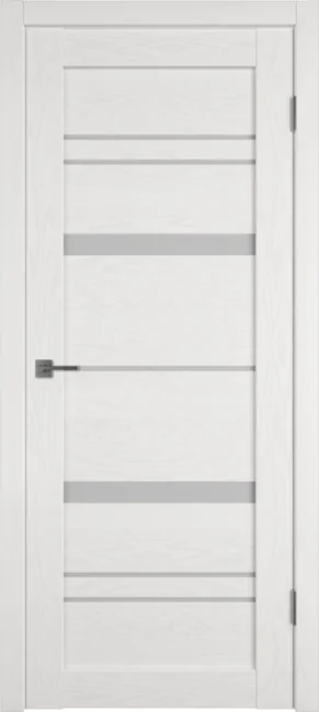 Дверь Atum Pro 25 экошпон стекло White cloud, цвет: Artik Oak