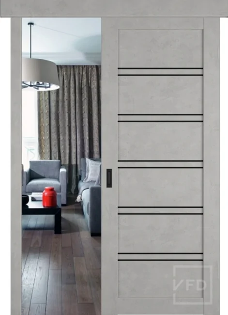 Раздвижная дверь Atum Pro 28 покрытие Antic Loft, цвет: Antic Loft