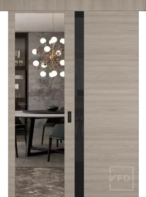 Дверь раздвижная Solo экошпон Red Oak, цвет: Red Oak