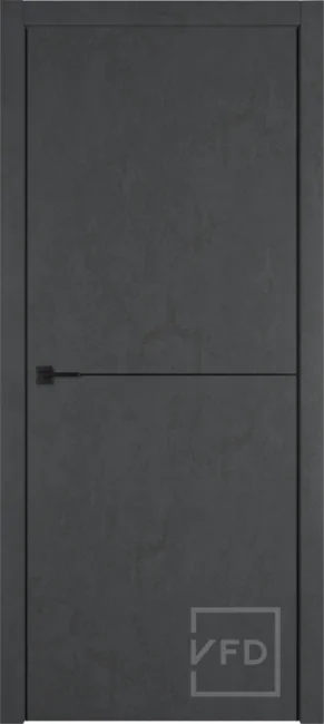 Дверь Urban 1 Jet Loft кромка и молдинг Black Mould, цвет: Jet loft