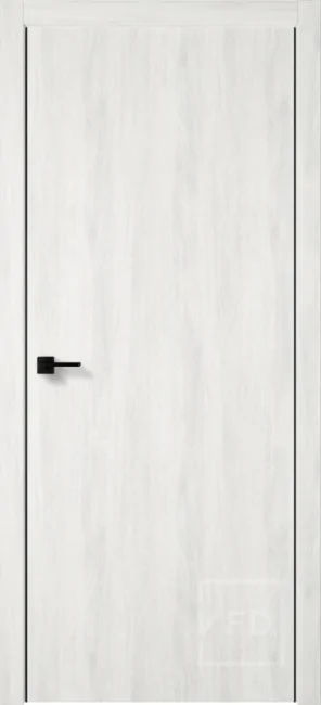 Дверь Urban Z чёрная кромка Black Edge, цвет: Nord vellum