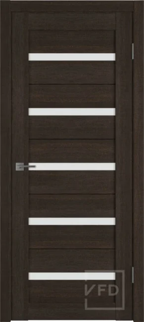 Дверь Atum 7 белое стекло White Cloud, цвет: Wenge